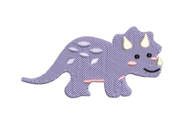 Cute Triceratops Embroidery: A Seller’s Review