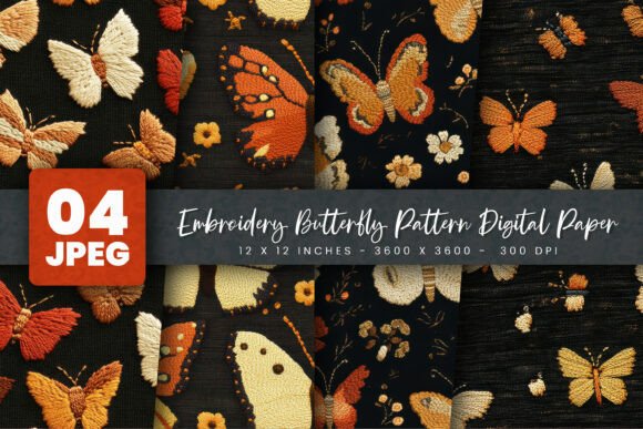 Embroidery Butterfly Pattern Digital Review