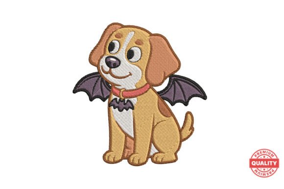 Halloween Bat Puppy Embroidery: A Designer’s Review