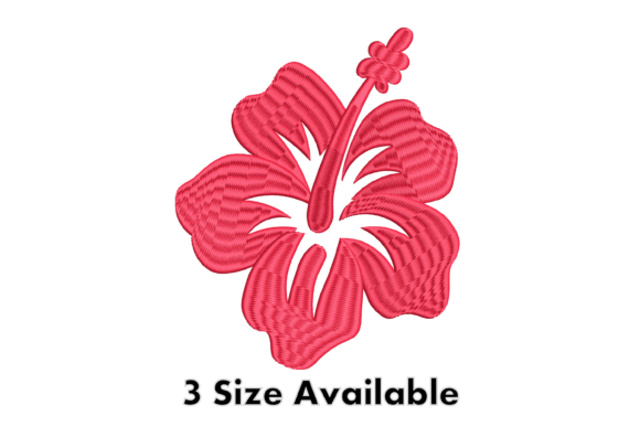 Hibiscus Floral Embroidery Design Review for Etsy Sellers