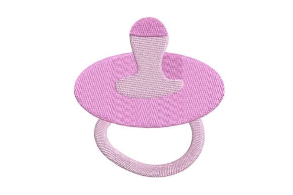 Pink Baby Pacifier Embroidery Design Review