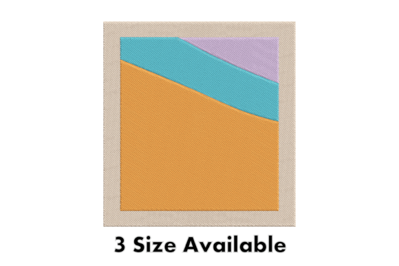 Review: Color Block Abstract Embroidery Art
