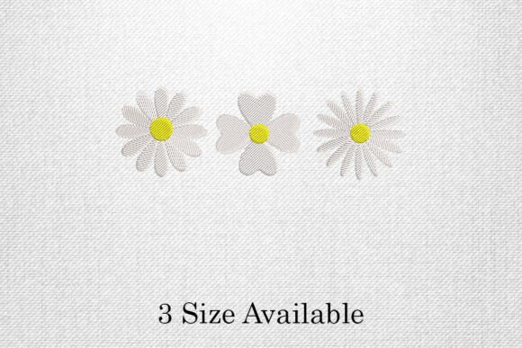 Review: Cute Daisy Floral Embroidery Design for Apparel