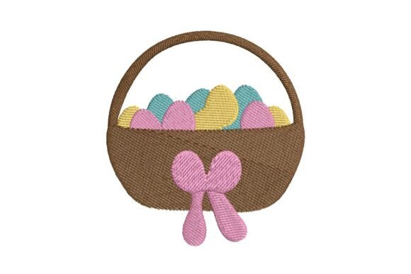 Review: Easter Egg Basket Embroidery Design for Spring Projects