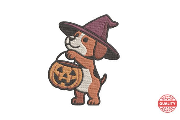 Review: Halloween Puppy Witch Embroidery Design