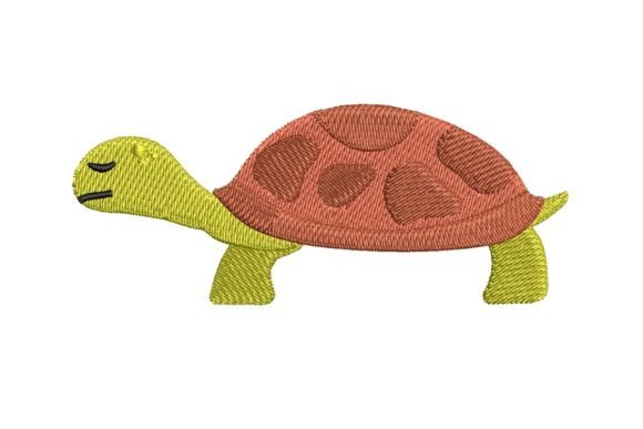Review: Lazy Turtle Embroidery Design for Real Projects