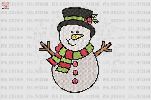 Reviewing Christmas Snowman Embroidery for Etsy Shops