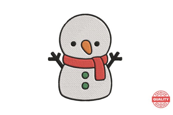Reviewing the Cute Snowman Embroidery Design