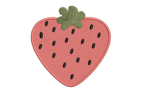 Strawberry Embroidery: A Seasonal Design Review